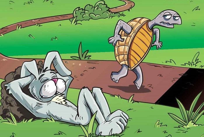The Classic Rabbit and Tortoise Story 1