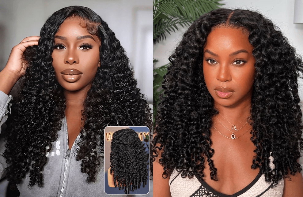 Volume, Curls, and Versatility: Exploring Wavymy Hair Burmese Curly Wig & C Part Wig Options image 60