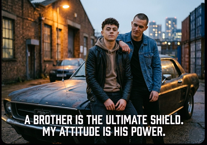 Attitude Brother Captions