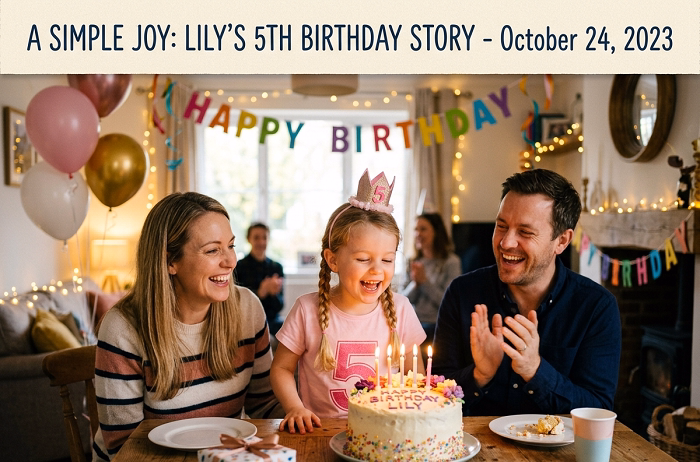 Simple Birthday Story Template