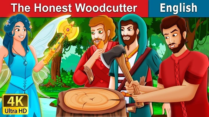 The Honest Woodcutter – A Simple Story About Being True honest woodcutter story in englishss